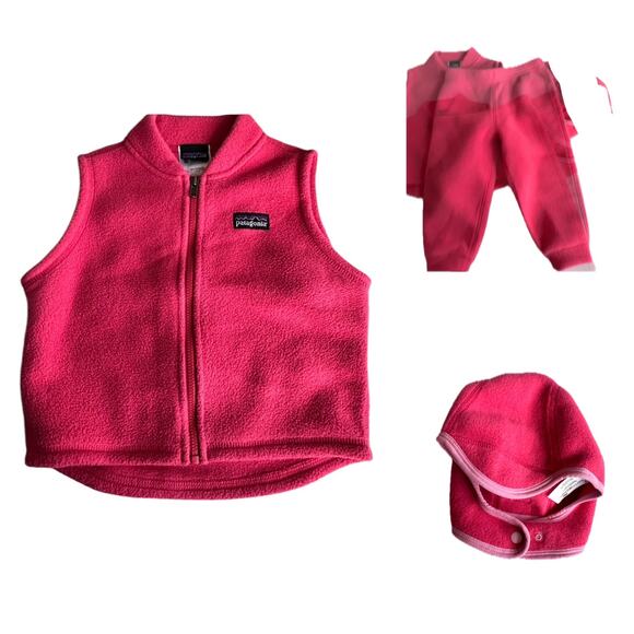 Patagonia fleece synchilla set 12 months